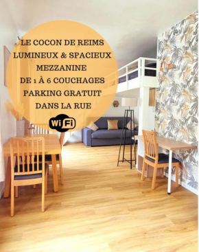 Le Cocon de Reims /Wifi/Commerce /Av de Paris